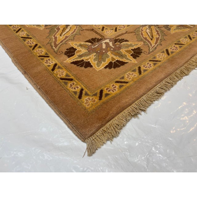 Vegetable Dye Zeigler Rug , 9'3" X 12'3" For Sale In New York - Image 6 of 6
