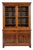 Large Antique Italian Walnut Bookcase, 1800s For Sale