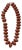 Vintage Jumbo African Copal Amber Trade Beads Phenolic Resin 2" W For Sale