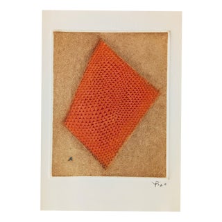 Arthur Luis Piza, Greeting Card, Galerie Michel (Paris), 1996, Engraving For Sale