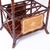 Faux Tortoise Bamboo Stands with Magazine Racks - A Pair | Chairish