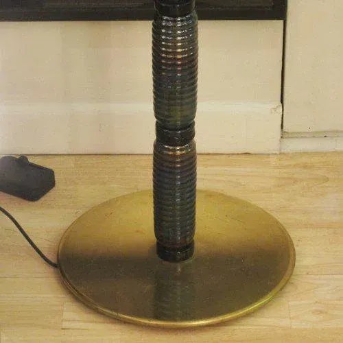 Gray Floor Lamps from Barovier & Toso, 1960s, Set of 2 For Sale - Image 8 of 9