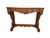 Wood Antique Charles X Console Table in Walnut Feather, 1825 For Sale - Image 7 of 10