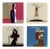 Set of 4 Vogue 1929 Magazine Cover Art Deco Cork-Back Coasters For Sale