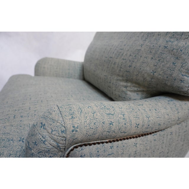 Upholstered Armchair in the Lola Sky Blue by Cisco Home For Sale - Image 9 of 12