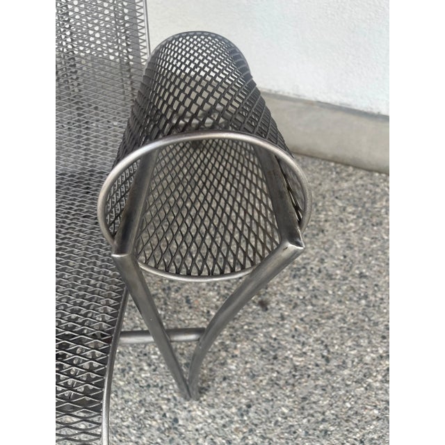 1987 Italian Toyo Ito for Driade Steel "Suki" Chair For Sale - Image 11 of 13