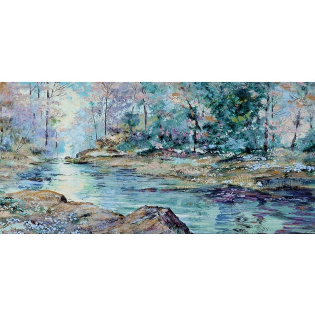 Flower Song Landscape by Michael Schofield For Sale - Image 4 of 6