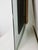 Italian Production Mirror with Curved Glass For Sale - Image 4 of 16