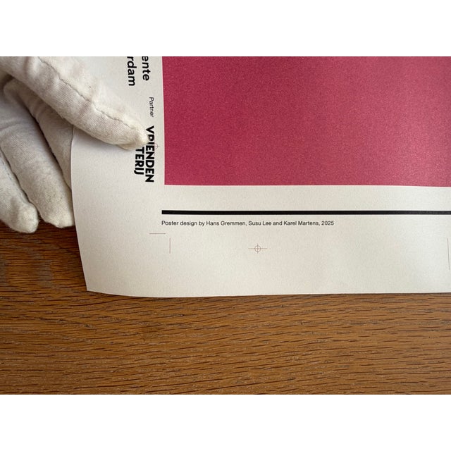 2020s Karel Martens – Unbound (2025),Exhibition Poster, Dutch Design, Printed in Netherlands For Sale - Image 5 of 9