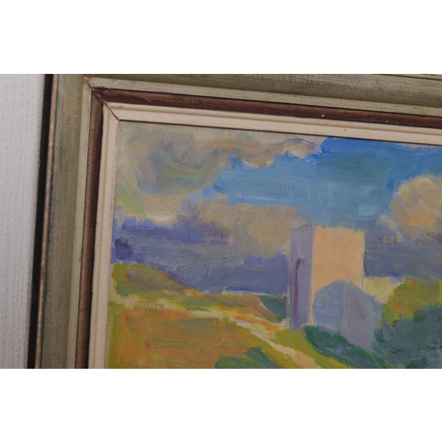 A. Nyblom, Summer Landscape, 1939, Oil on Canvas, Framed For Sale - Image 8 of 13