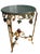 Charles Pollock for William Switzer Iron & Marble Italian Side Table.