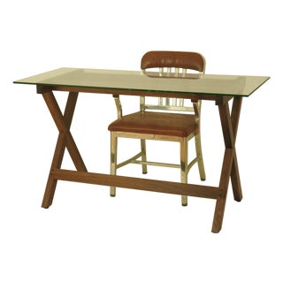 Sawbuck Desk For Sale