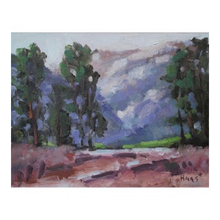 Contemporary Impressionist Landscape Oil Painting For Sale