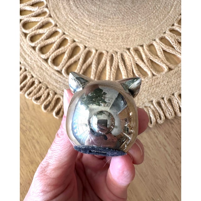 1960s Dansk Silverplate Japanese Rabbit Paper Weight | Chairish