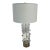 Modern Handblown Clear Glass Nodules Table Lamp For Sale