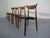 Set of 4 beautiful rosewood chairs with the original black leather upholstery, designed by Harry Østergaard. I have...