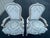 French Pair of Vintage French-Style Bergère Armchairs For Sale - Image 3 of 11