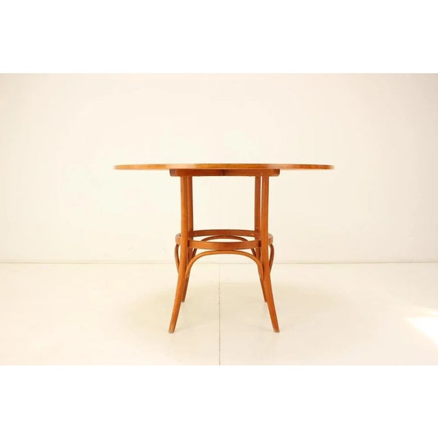Mid-Century Dining Table in Wood, 1980s For Sale - Image 3 of 11