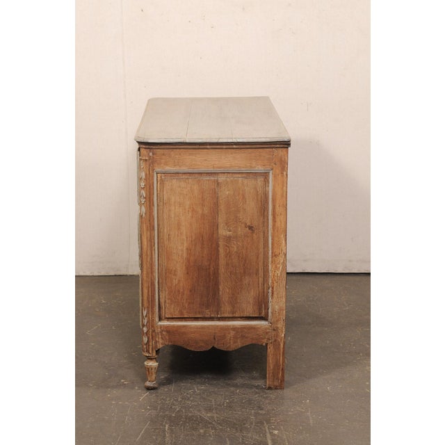 Taupe French 19th C. Commode W/Bow & Swag Motif For Sale - Image 8 of 13