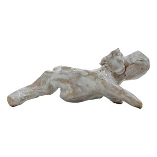 Sirio Pellegrini, Figure, Ceramic Sculpture, 1960s For Sale