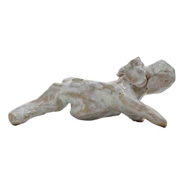Sirio Pellegrini, Figure, Ceramic Sculpture, 1960s For Sale