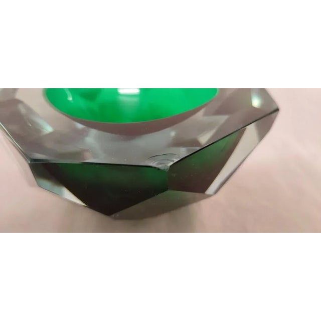 Crystal Bowl, Italy, 1980s For Sale - Image 4 of 9