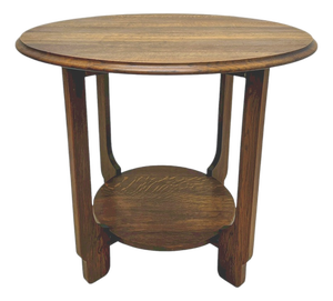 Dutch Art Deco Oak Coffee Table, 1930s