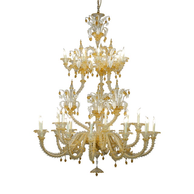 Murano Scenic Chandelier by Vetrarti For Sale