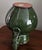 Ceramic Suds & Co Hand Made Braided Handle Olive Green Color Water/Wine Pitcher For Sale - Image 7 of 12