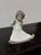 Off-white Salvador Debón for Lladró Angel Wondering Porcelain Figurine, Signed For Sale - Image 8 of 12