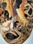 Boho Scagliola Tortoise Shell Wall Sculpture For Sale - Image 4 of 6