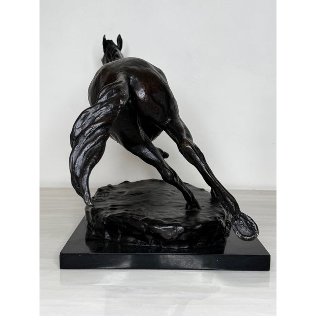 Enzo Plazzotta Galloping Horse Bronze Sculpture – Limited Edition 6/9 – Signed, Museum-Quality For Sale - Image 16 of 18