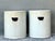 Ceramic Vintage Glazed Ceramic Cylinder Garden Stools - A Pair For Sale - Image 7 of 12