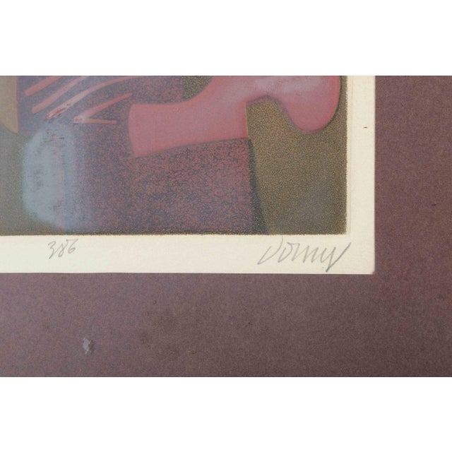 Bertrand Dorny, Abstract Composition, 1960s, Color Lithograph For Sale - Image 4 of 6