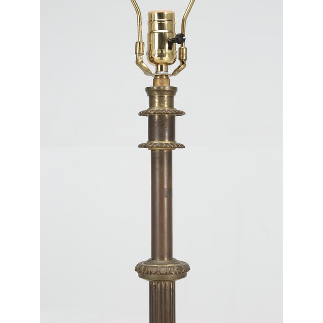 French Brass Floor Lamp, complete with an Onyx stone drinks table. Yes, the French do think of everything, especially when...