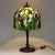 Stained Glass Table Lamp in the style of Tiffany, 20th Century For Sale - Image 4 of 5