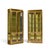 Mastercraft Mid Century Brass Vitrines Cabinet - Pair Each cabinet measures: 38 wide x 15.25 deep x 86.25 inches high Good...