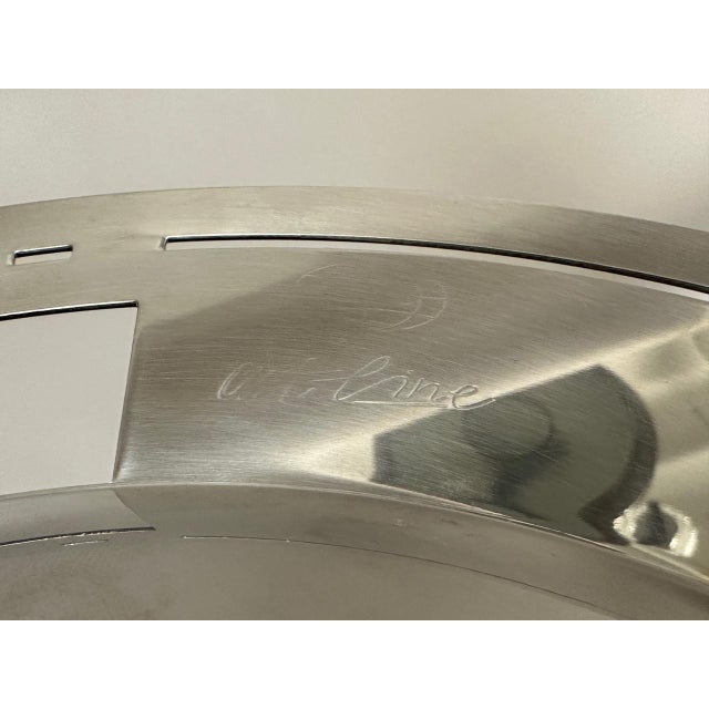 Stainless Steel Bowl by Julie Chamberlain for Amc Art-Line, 1990s For Sale - Image 7 of 10