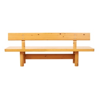 Bench in Softwood by Knud Friis & Elmar Moltke Nielsen, 1960/65 For Sale