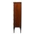 French Louis XVI Style Mahogany, Rouge Marble & Ormolu Inlaid 5-Drawer Lingerie Chest For Sale - Image 3 of 15