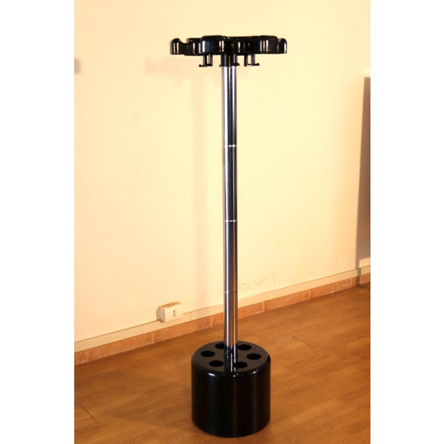 Vip Coat Rack and Umbrella Stand by Paolo Orlandini and Roberto Lucci for Velca, 1970s For Sale - Image 14 of 16
