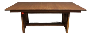 Stickley Highlands Extending Trestle Dining Table