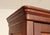 Antique Solid Oak Single Door Paneled Wardrobe For Sale - Image 16 of 18