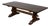 Antique French Oak Monastery Trestle Dining Table For Sale
