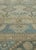 Early 21st Century Cream & Blue Turkish Vintage Rug 6'4" x 9'8" For Sale - Image 5 of 9
