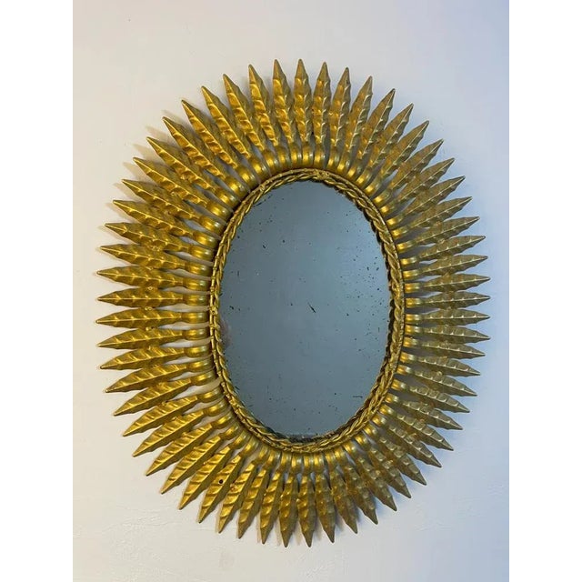 Italian Sun Mirror, 1950s For Sale - Image 7 of 7