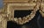 Gold Louis XVI Style Giltwood Mirror, 1800s For Sale - Image 8 of 14