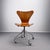 Mid-Century Modern 7 Series 3117 Office Chair in Teak by Arne Jacobsen for Fritz Hansen, Denmark, 1960s For Sale - Image 3 of 18