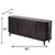 2020s Rhovira Four Doors Wood Sideboard by Loomlan For Sale - Image 5 of 5