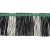 Modern Sample - Schumacher Calcada Fringe in Emerald For Sale - Image 3 of 3